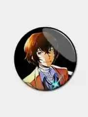 Белый значки аниме Bungou stray dogs (Бродячие псы)