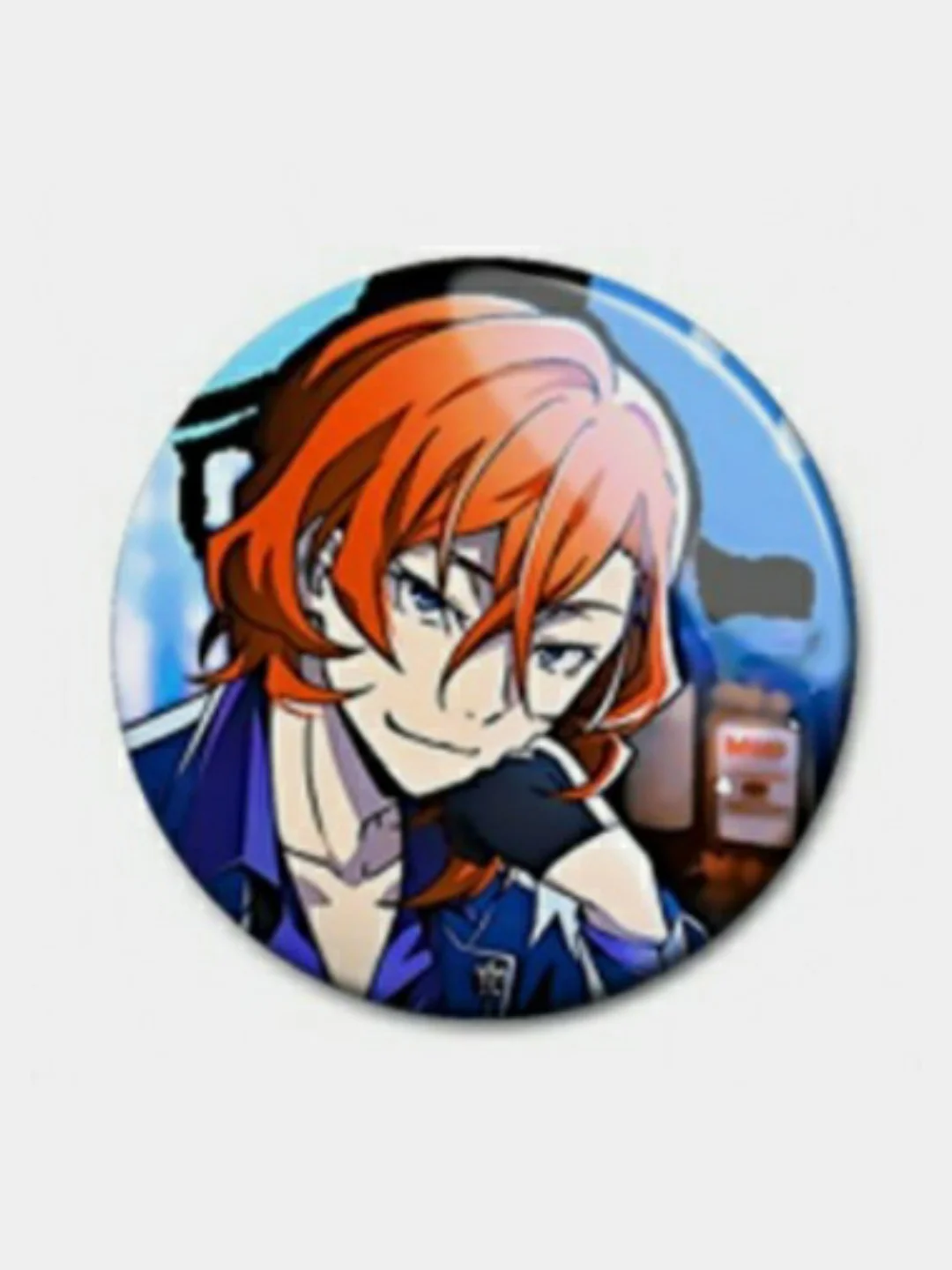 Голубой значки аниме Bungou stray dogs (Бродячие псы)