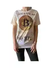 Футболки с изображением биткоина