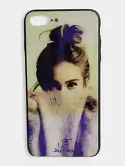 Синий стеклянный чехол с рисунком принтом картинкой для iphone 11 pro max xs max xr 6s 7+ 8 plus