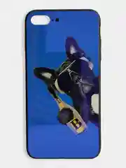 Терракотовый стеклянный чехол с рисунком принтом картинкой для iphone 11 pro max xs max xr 6s 7+ 8 plus