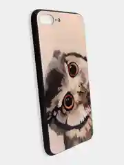 Тёмно-бордовый стеклянный чехол с рисунком принтом картинкой для iphone 11 pro max xs max xr 6s 7+ 8 plus