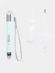Мятный набор инструментов для алмазной мозаики, со светодиодным фонариком USB, 6 насадок
