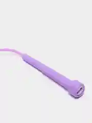 Аметистовый скакалка силиконовая с тонкими ручками SilaPro