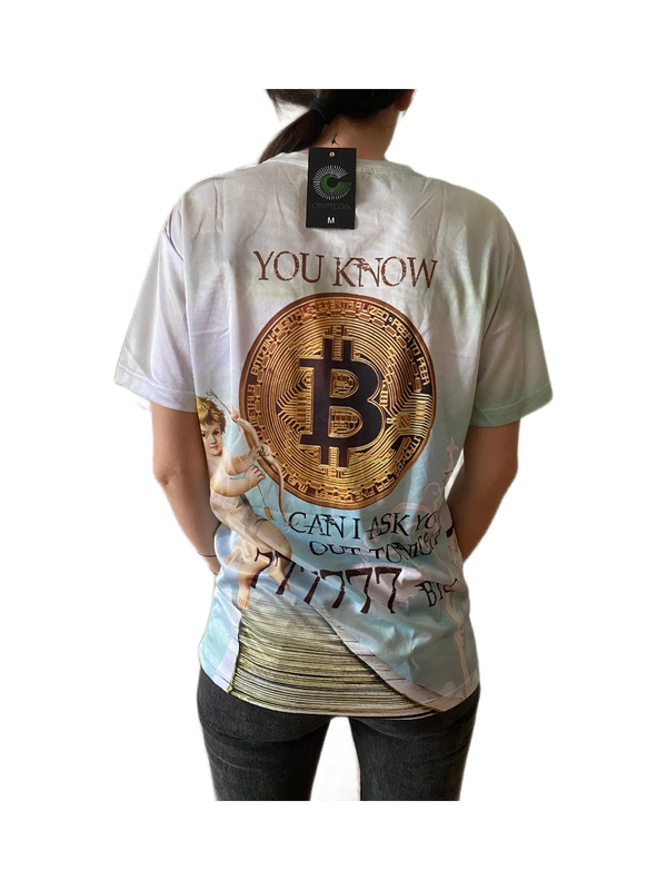Футболка с изображением криптовалюты