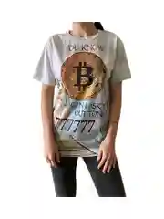 Футболка с изображением криптовалюты