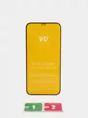 Защитное стекло "LYVIX" для iPhone 12 Pro Max с черной рамкой