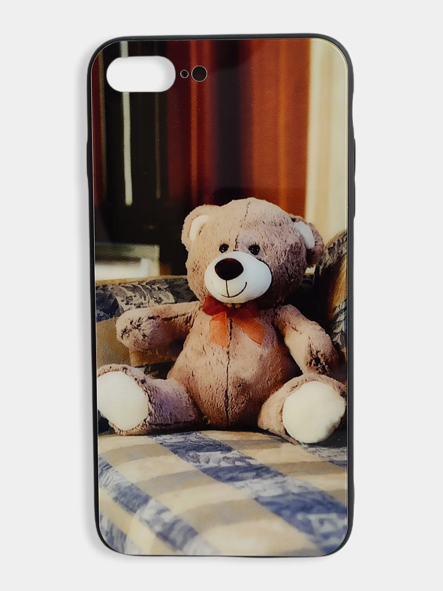 Фуксия стеклянный чехол с рисунком принтом картинкой для iphone 11 pro max xs max xr 6s 7+ 8 plus
