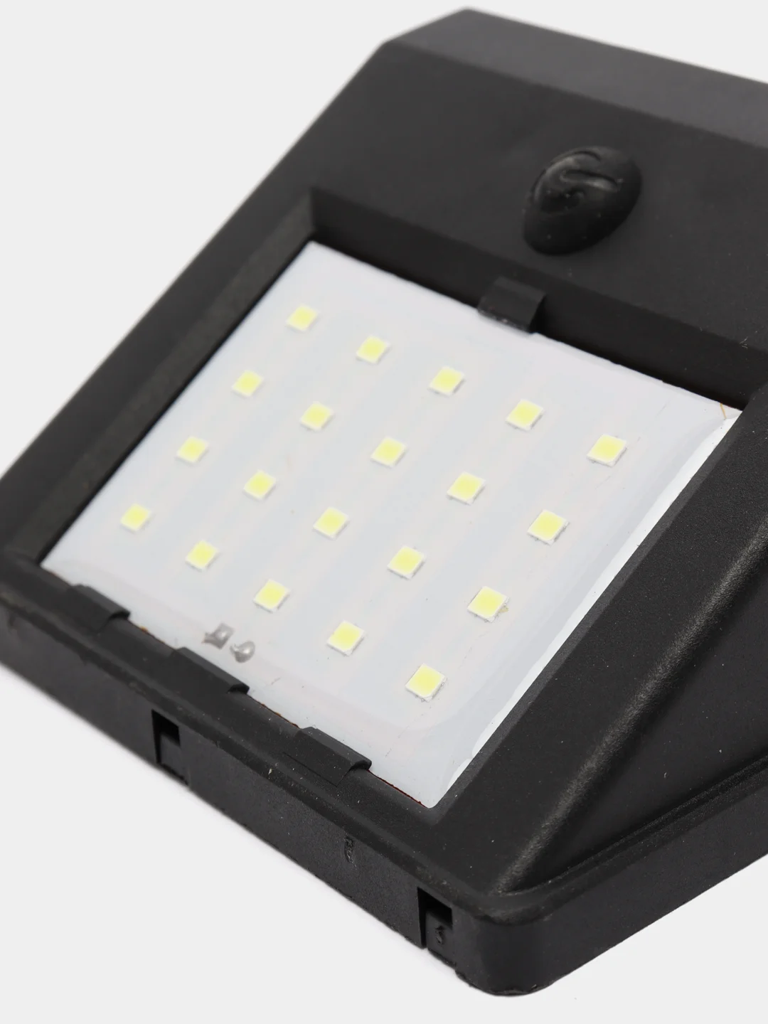 Черный светодиодный уличный светильник Solar Motion Sensor Ligh, на солнечной батарее, фасадный