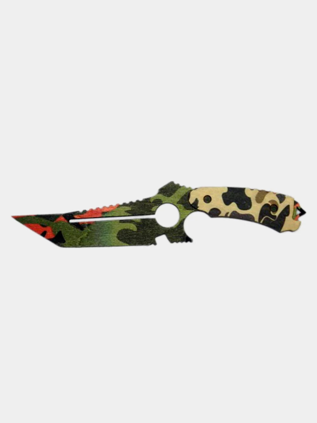 Зелёный хаки нож деревянный "ИГЛА" кс го / cs go, охотничий нож