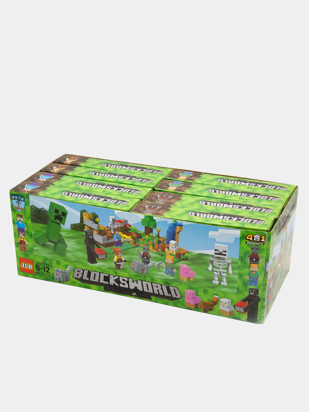 Конструктор Майнкрафт 97 деталей Blocksworld