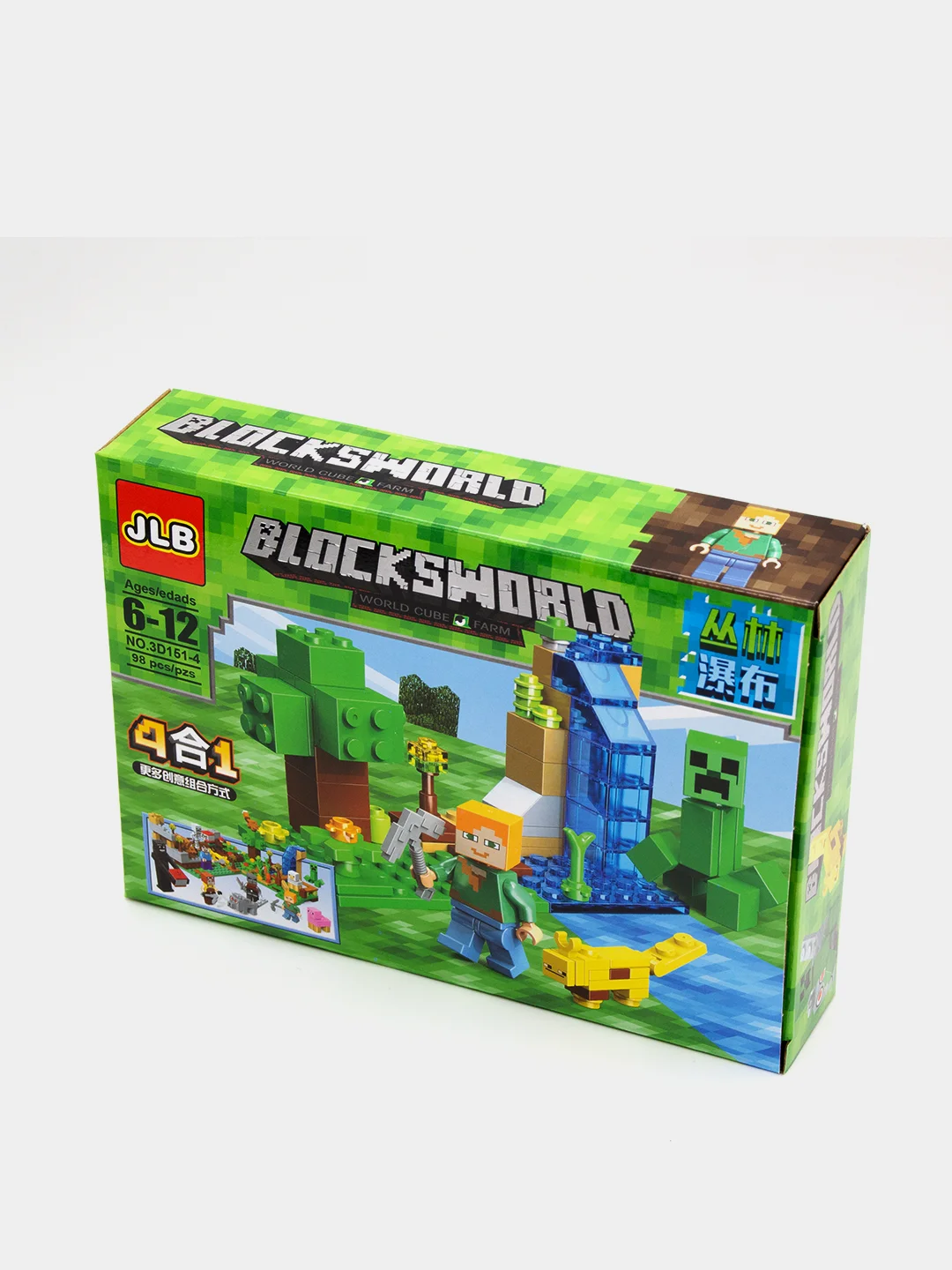 Конструктор Майнкрафт 97 деталей Blocksworld