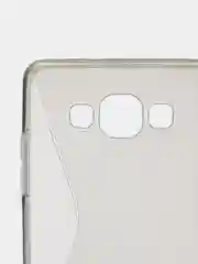 Тёмно-коричневый чехол силиконовый SAMSUNG A5 2015