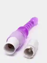 Фиолетовый анальный вибратор