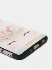 Тёмно-розовый чехол  SAMSUNG A40