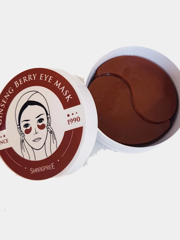 Патчи для глаз с экстрактом женьшеня 6 Shangpree Ginseng Berry Eye Mask