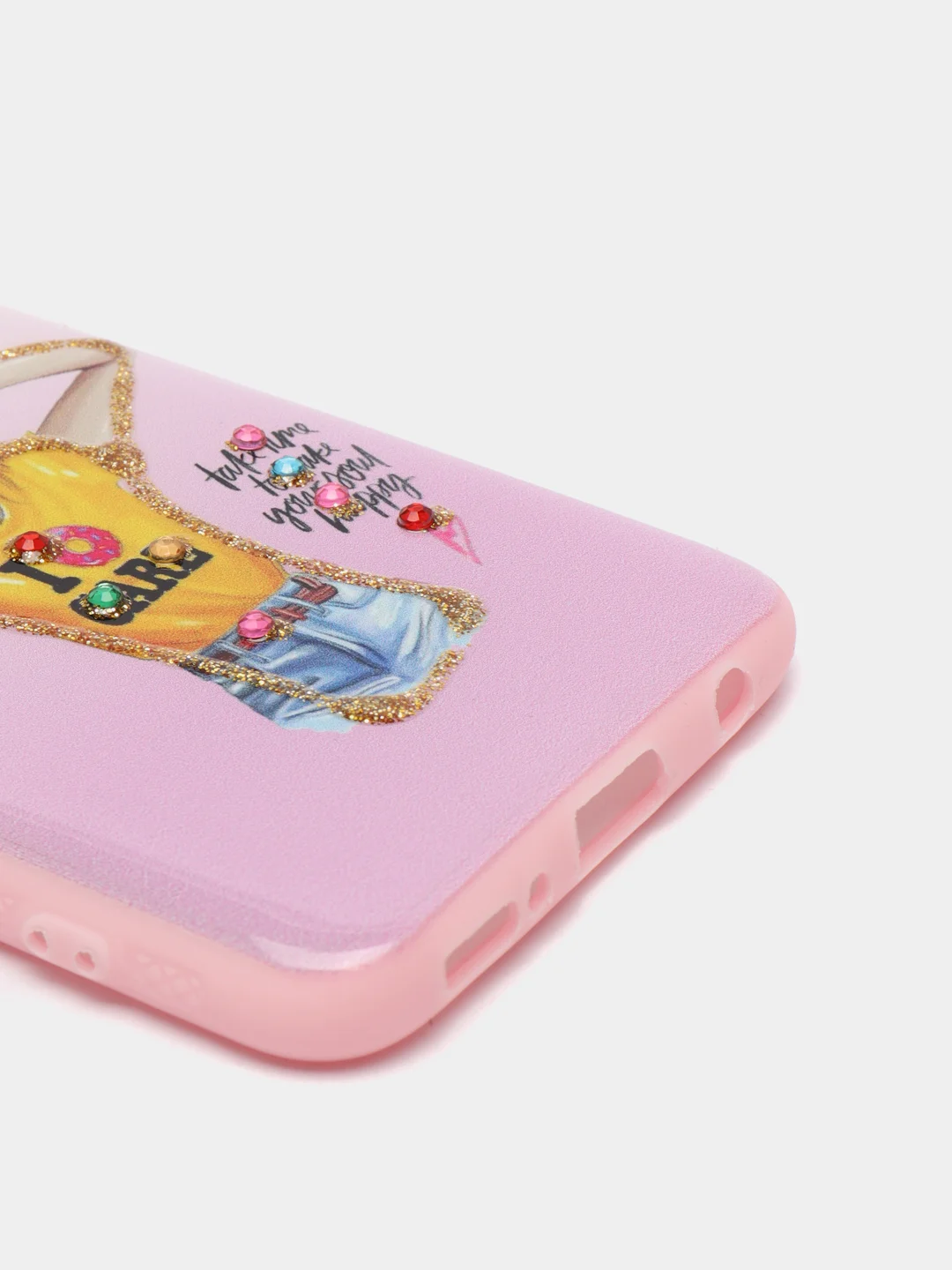 Кораллово-розовый чехол  SAMSUNG A40