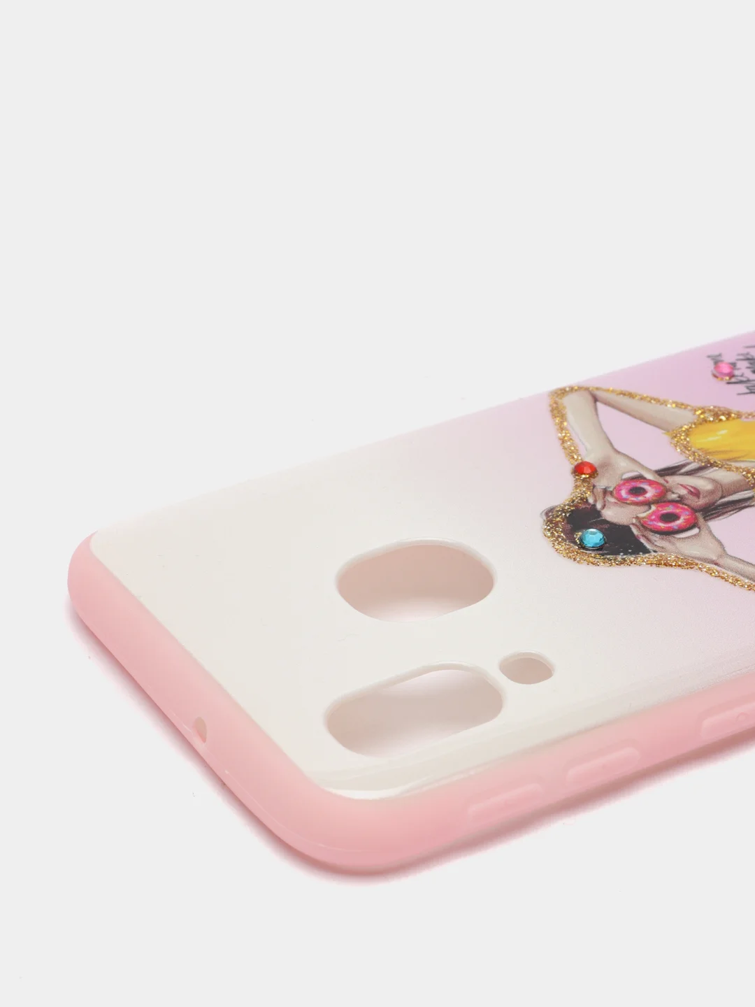 Кораллово-розовый чехол  SAMSUNG A40