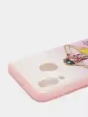 Кораллово-розовый чехол  SAMSUNG A40