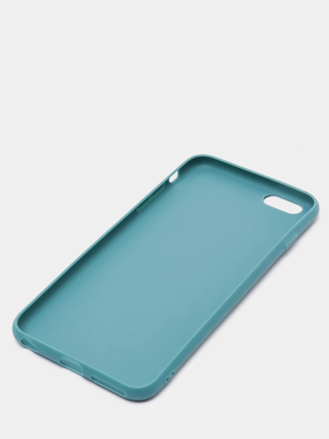 Синий меланж чехол для iPhone 5s, 6, 7, 8 Plus, SE 20, X, XS, XR, 11 Pro Max, 12 Mini, 13, силиконовый