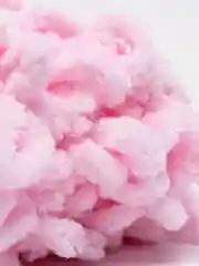 Розовый пряжа турецкая Alize puffy/ петельки / пряжа пальцами / микрополиэстер/ ализе пуффи