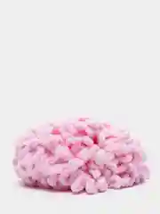 Розовый пряжа турецкая Alize puffy/ петельки / пряжа пальцами / микрополиэстер/ ализе пуффи