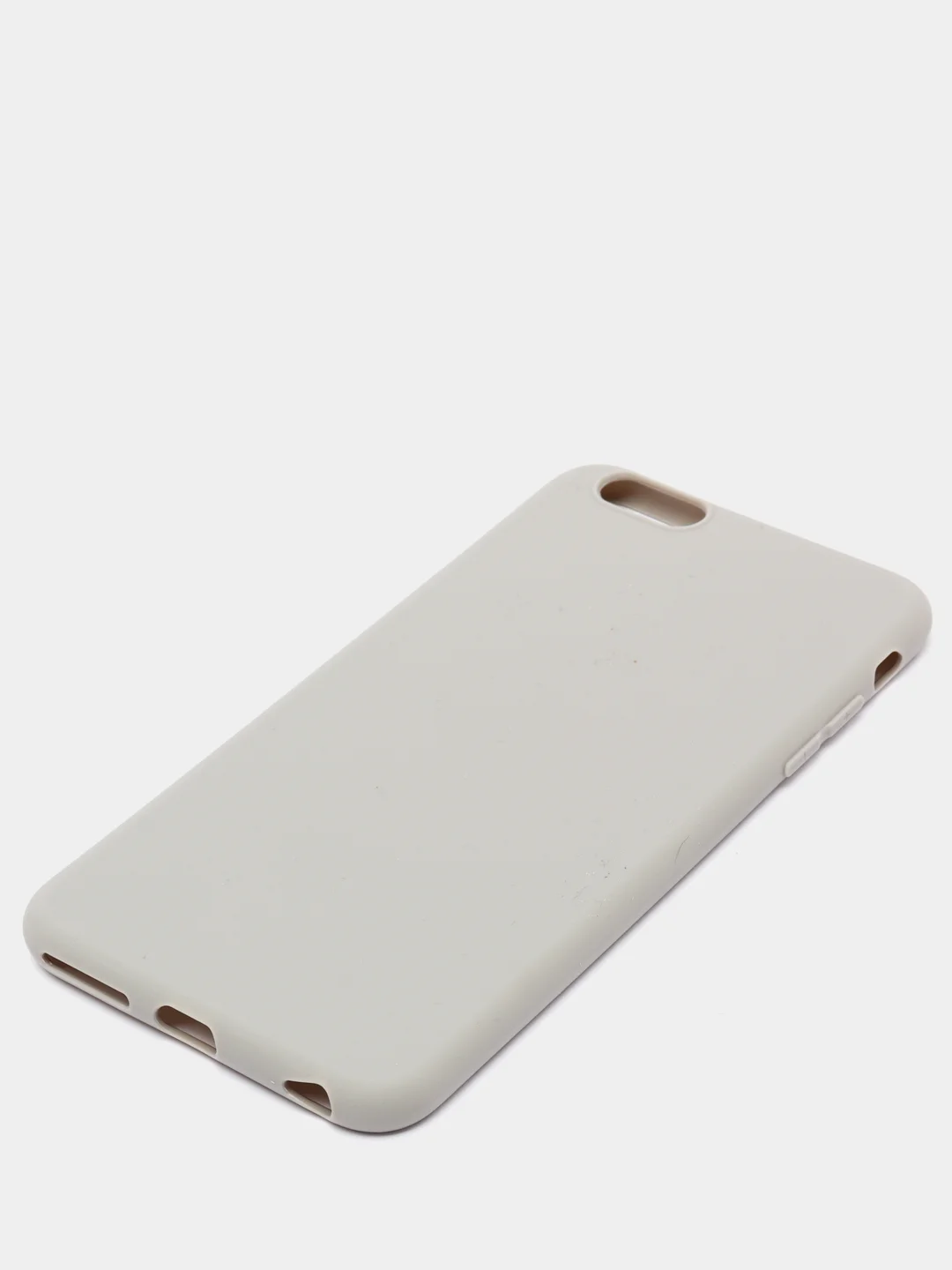 Серый чехол для iPhone 5s, 6, 7, 8 Plus, SE 20, X, XS, XR, 11 Pro Max, 12 Mini, 13, силиконовый