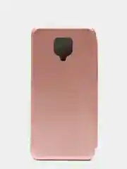 Розовый чехол книжка Xiaomi Redmi NOTE 9 PRO / Note 9S