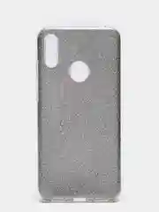Серебряный чехол блестящий Huawei Honor 8A, Y6 2019