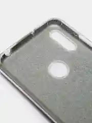Серебряный чехол блестящий Huawei Honor 8A, Y6 2019