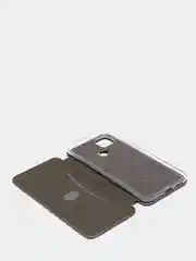 Серый чехол-книжка для Xiaomi Redmi 9C