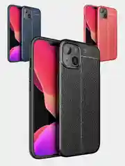 Противоударный,  кожаный  чехол на iPhone 13 / 13 Pro / 13 Pro max / 13 mini