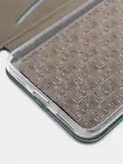 Зеленый чехол книжка Honor 6c pro