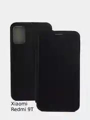 Черный чехол-книжка XIAOMI 10TPro, 11Pro, Note 10 Lite,Redmi 9, 9A, 9T/PocoM3, Note 10, Note 9T