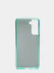 Бирюзовый чехол блестящий SAMSUNG S21