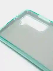 Бирюзовый чехол блестящий SAMSUNG S21