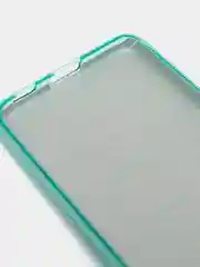 Бирюзовый чехол блестящий SAMSUNG S21