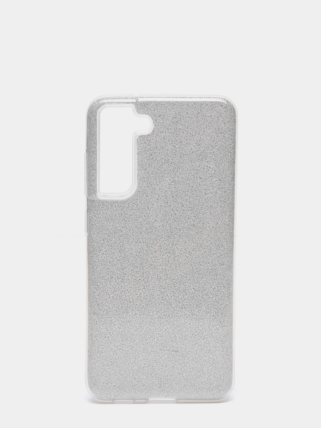Серебряный чехол блестящий для SAMSUNG S21 FE