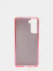 Розовый чехол блестящий SAMSUNG S21
