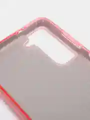 Розовый чехол блестящий SAMSUNG S21
