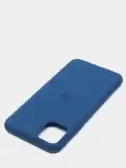 Синий силиконовый чехол для Айфон 6/6s, 7/8, 7+/8+, X/Xs, Xr, 11, 11Pro, 11ProMax