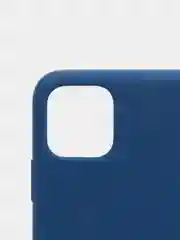 Синий силиконовый чехол для Айфон 6/6s, 7/8, 7+/8+, X/Xs, Xr, 11, 11Pro, 11ProMax