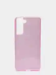 Сиреневый чехол блестящий для SAMSUNG S21 FE