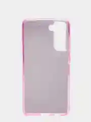 Сиреневый чехол блестящий для SAMSUNG S21 FE