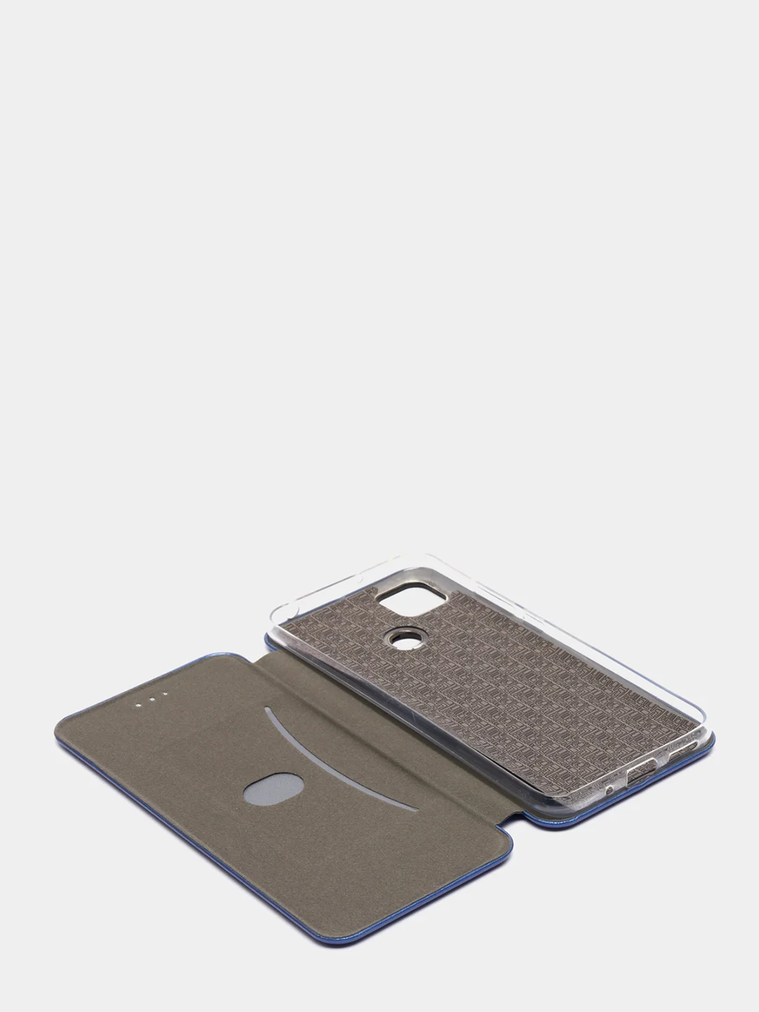 Синий чехол-книжка для Xiaomi Redmi 9C