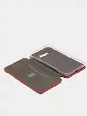 Алый чехол-книжка для Samsung J5 2016, J 510