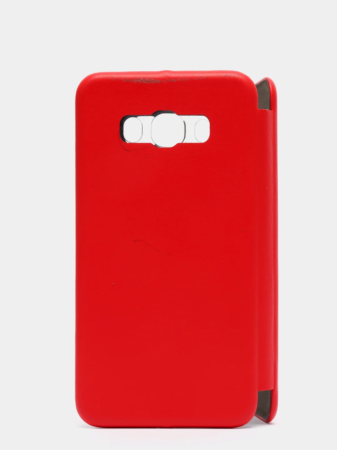 Алый чехол-книжка для Samsung J5 2016, J 510