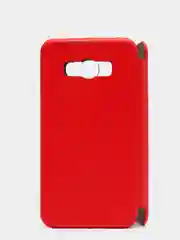 Алый чехол-книжка для Samsung J5 2016, J 510