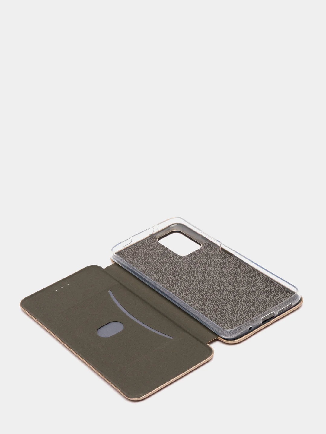 Золотой чехол книжка Xiaomi Redmi 9T