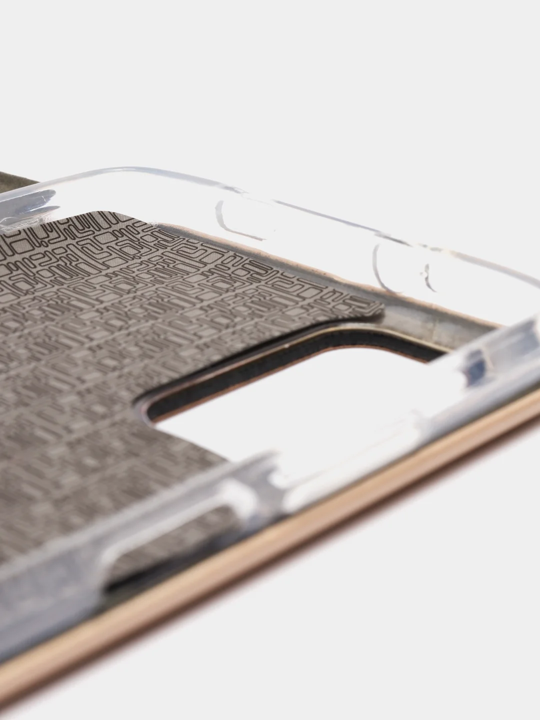 Золотой чехол книжка Xiaomi Redmi 9T